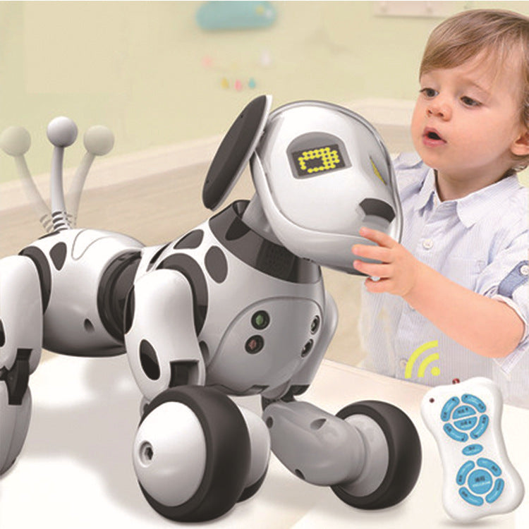 Interactive Smart Robot Dog Toy with Touch Sensors