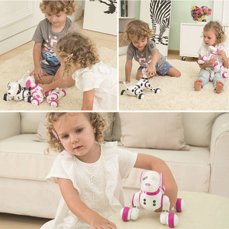 Interactive Smart Robot Dog Toy with Touch Sensors