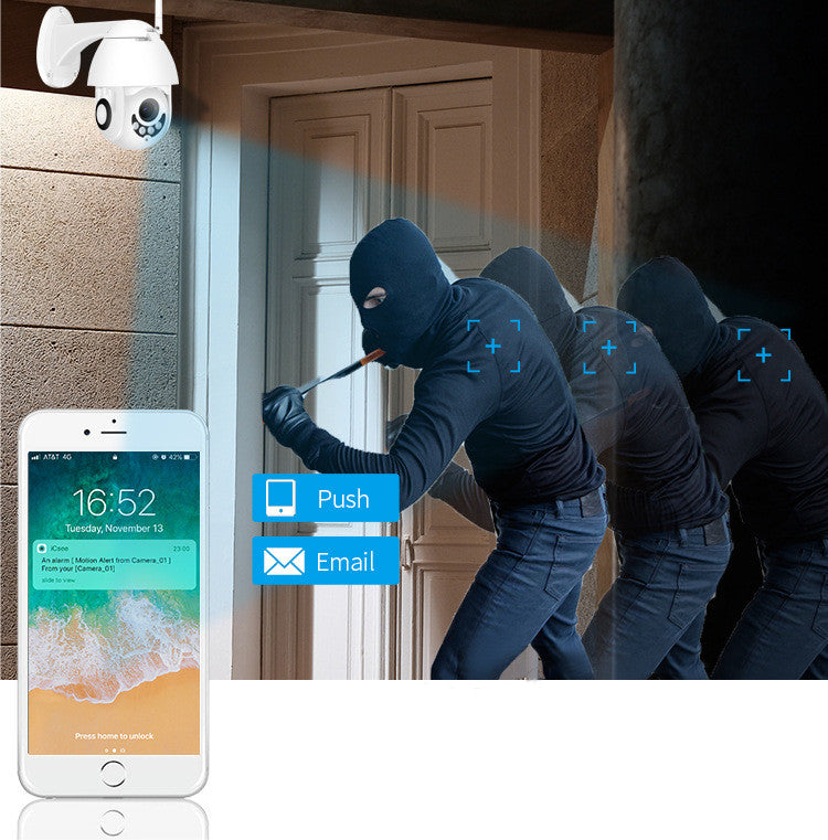 Wireless Dome Network Surveillance Camera