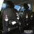 Close-up of a car seat with a visible brand logo.