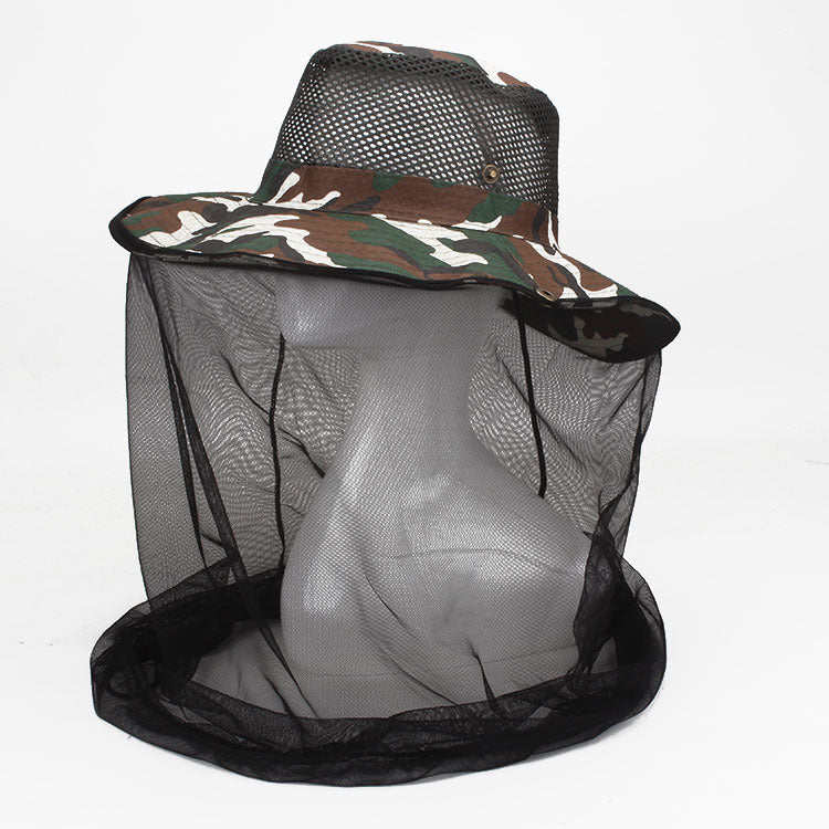 Spring And Summer Windproof Sunshade Outdoor Leisure Hat Breathable Sandal Hat Sunscreen Big Edge Male And Female Hat Camouflage Hat
