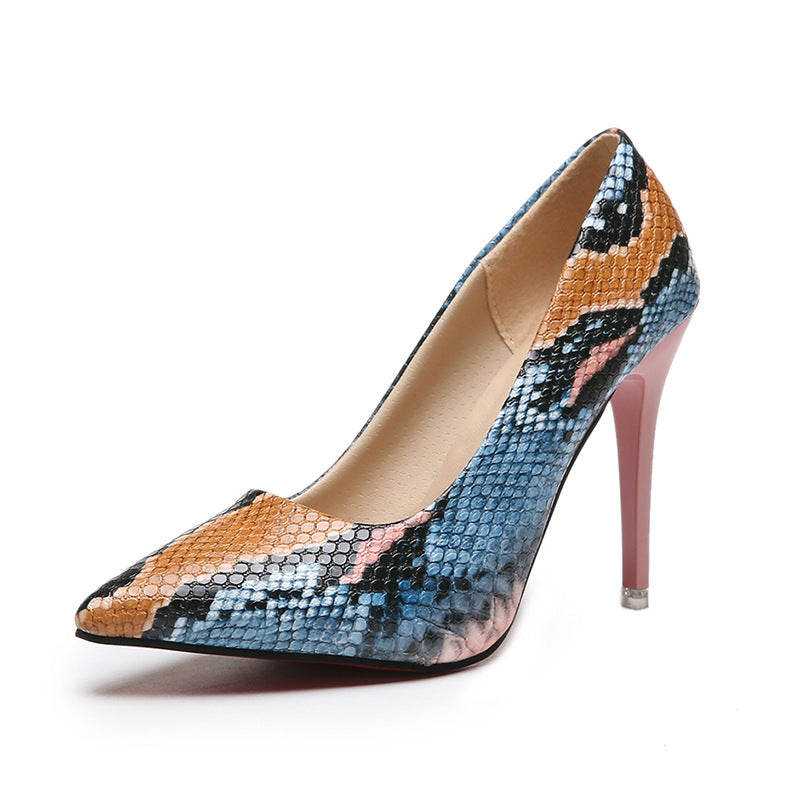 New sexy high heel stiletto pointed shoes