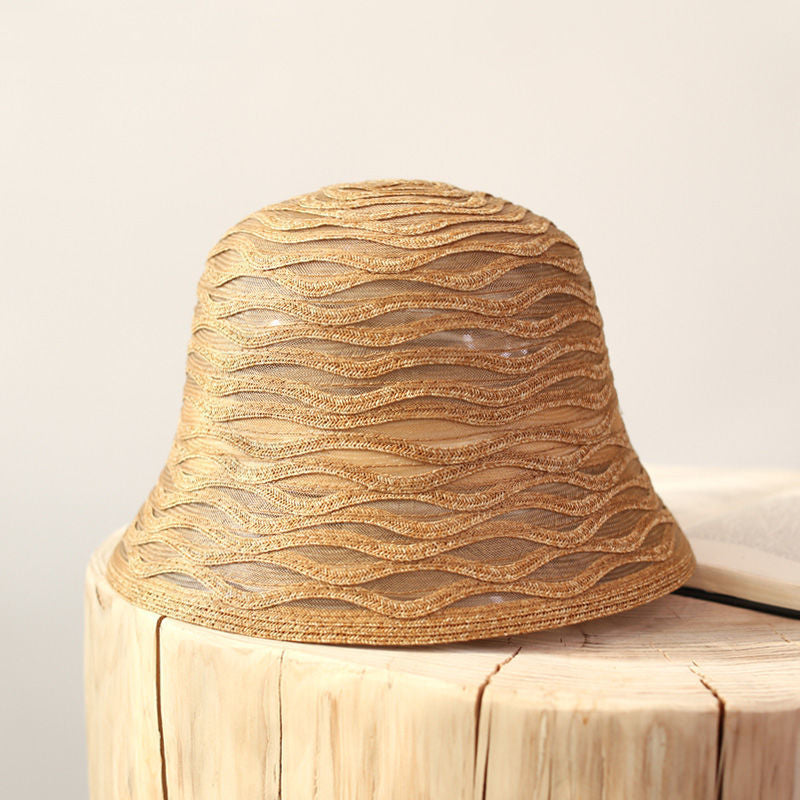Sun Hat Female Sun Protection New Cover Face Show Face Straw Hat Sun Protection Hat Breathable Hat Summer Sun-proof Travel