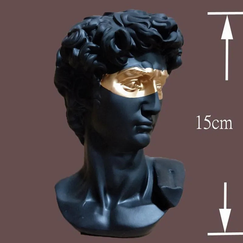 European Abstract Resin Bust Sculpture | Modern Home Decor