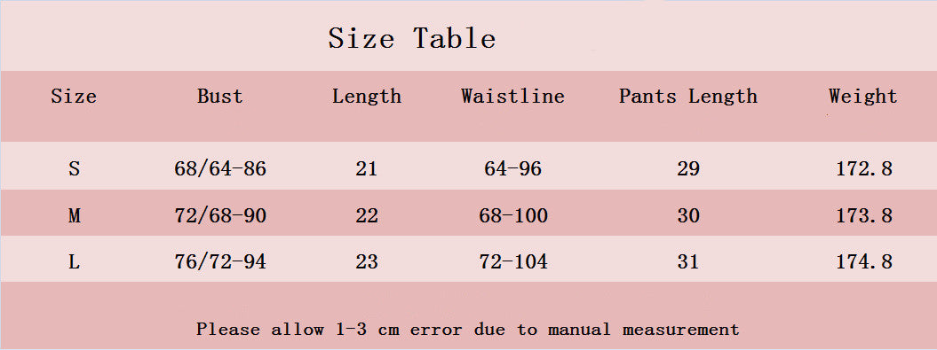 Women's Leather Garter Buckle Body Shaping Two-piece Suits