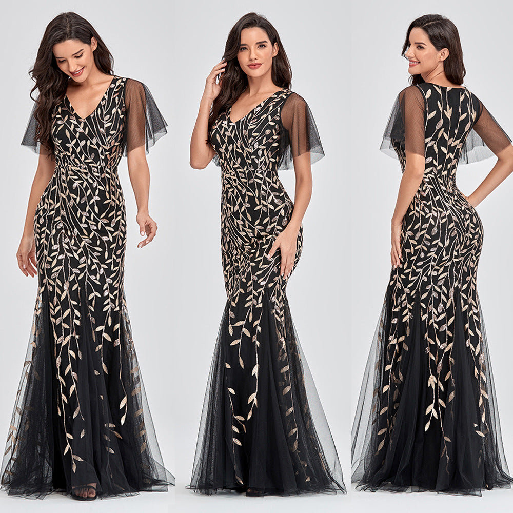 The New Spring And Summer Cross-border Elegant Plus Size Women's Clothing