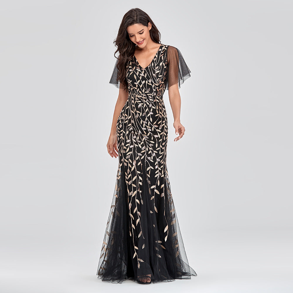 The New Spring And Summer Cross-border Elegant Plus Size Women's Clothing