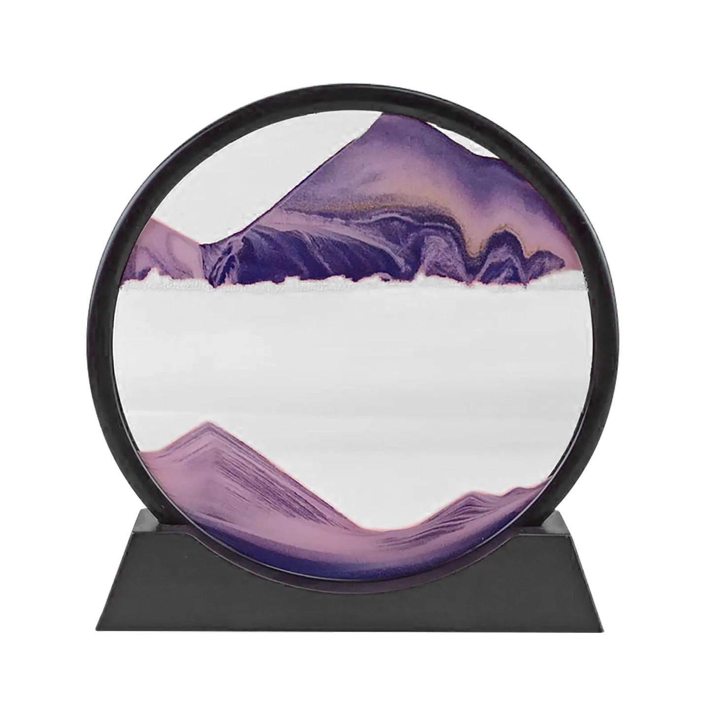 3D Kinetic Quicksand Art Sculpture - Hourglass Decor
