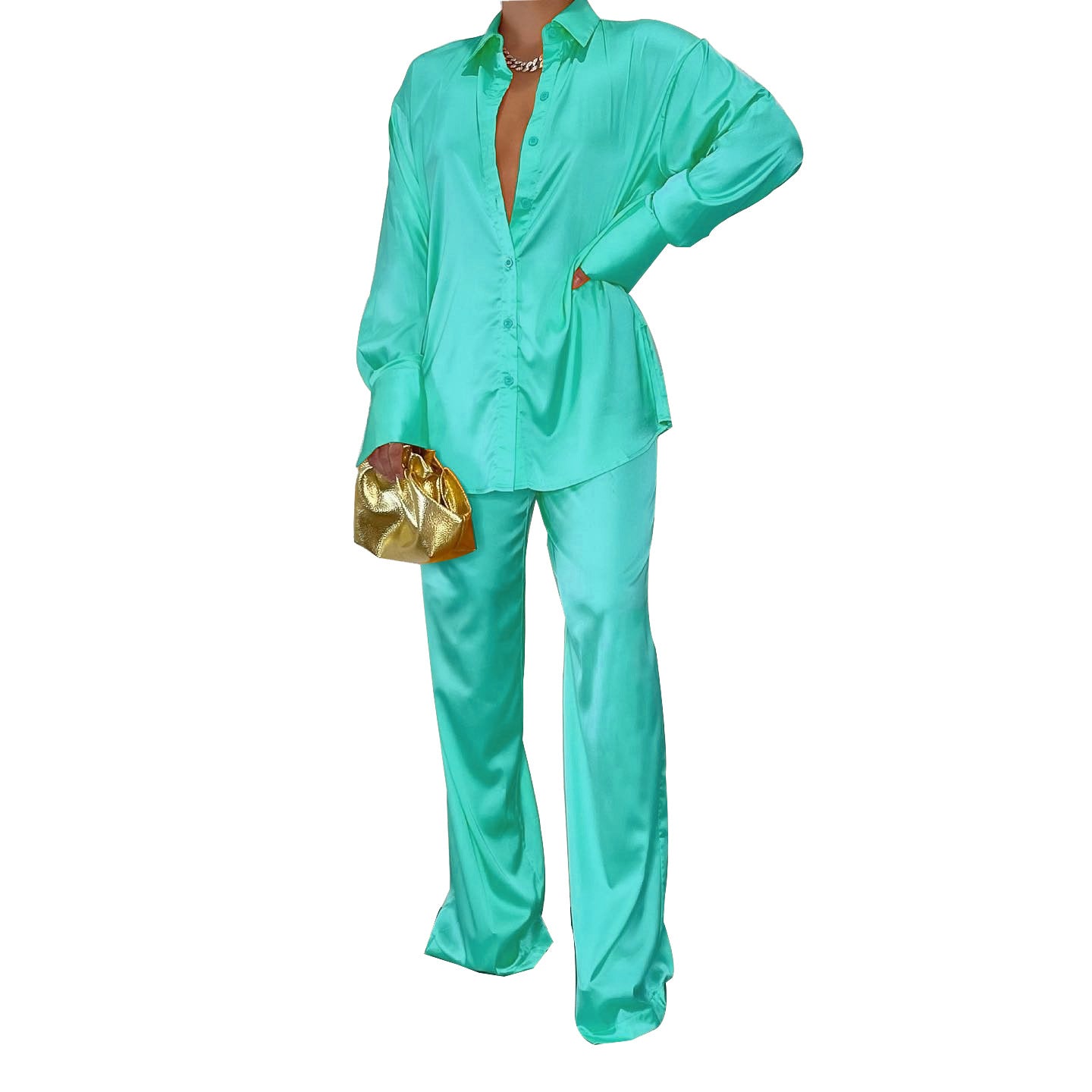 Ladies Loose Casual European And American Suits
