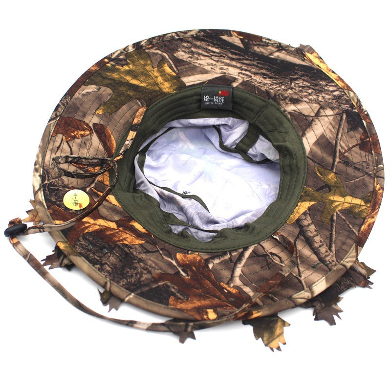 Maple Leaf Camouflage Camouflage Hat Men's Camping Mountaineering Hat