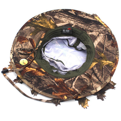 Maple Leaf Camouflage Camouflage Hat Men's Camping Mountaineering Hat