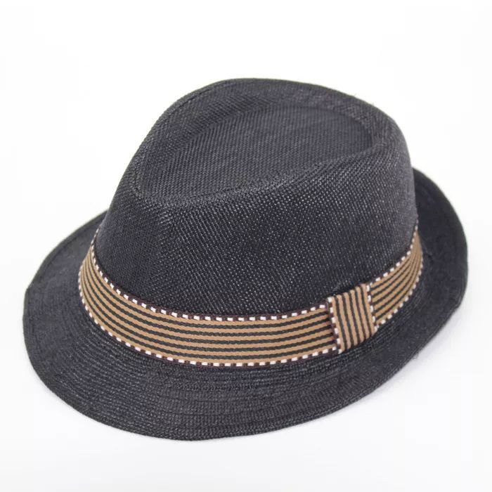 Hat Men's Sun Hat Spring And Summer Casual Fashion Jazz Hat Top Hat Outdoor Outing Beach Hat Gentleman Hat
