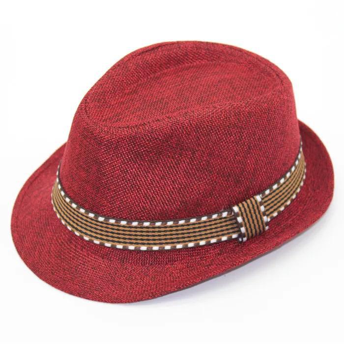 Hat Men's Sun Hat Spring And Summer Casual Fashion Jazz Hat Top Hat Outdoor Outing Beach Hat Gentleman Hat