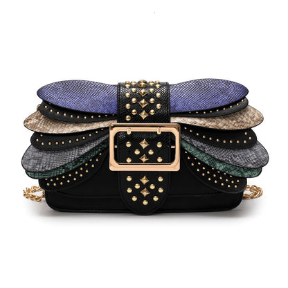 Studded Butterfly Wing Bag Ladies Shoulder Bag