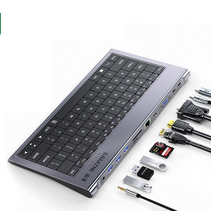 Multi-interface Typec Expansion Dock Converter Adapter