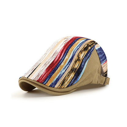 Printed Casual Forward Hat