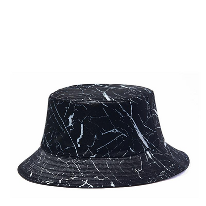 Graffiti Print Fisherman Hat Hip-Hop Disc Hat