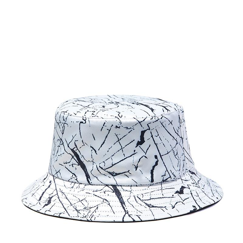 Graffiti Print Fisherman Hat Hip-Hop Disc Hat