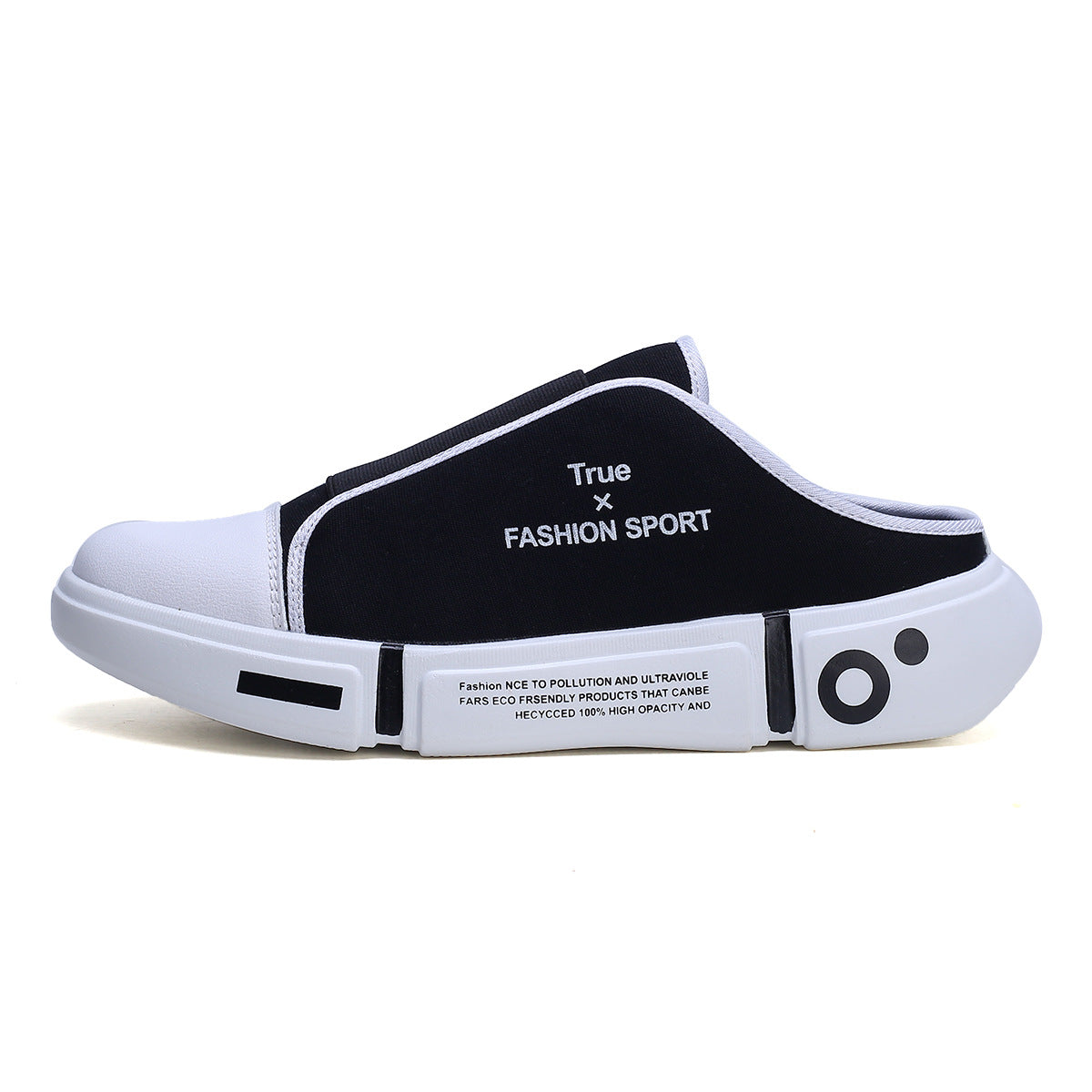 PU Slip-on Lazy Shoes Without Heels