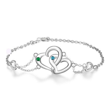 Custom Heart Bracelet Simple And Elegant Custom Jewelry Gift