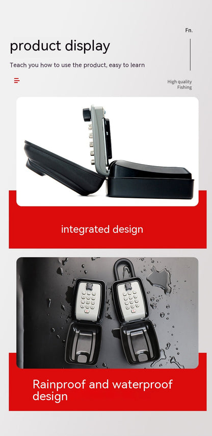 Home Decoration Shop Administrator Button Password Lock Keys' Box