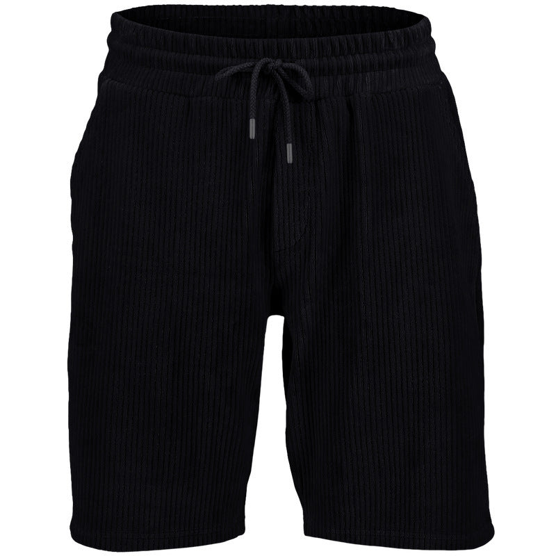 Men's Loose Solid Color Sports And Leisure Striped Suit