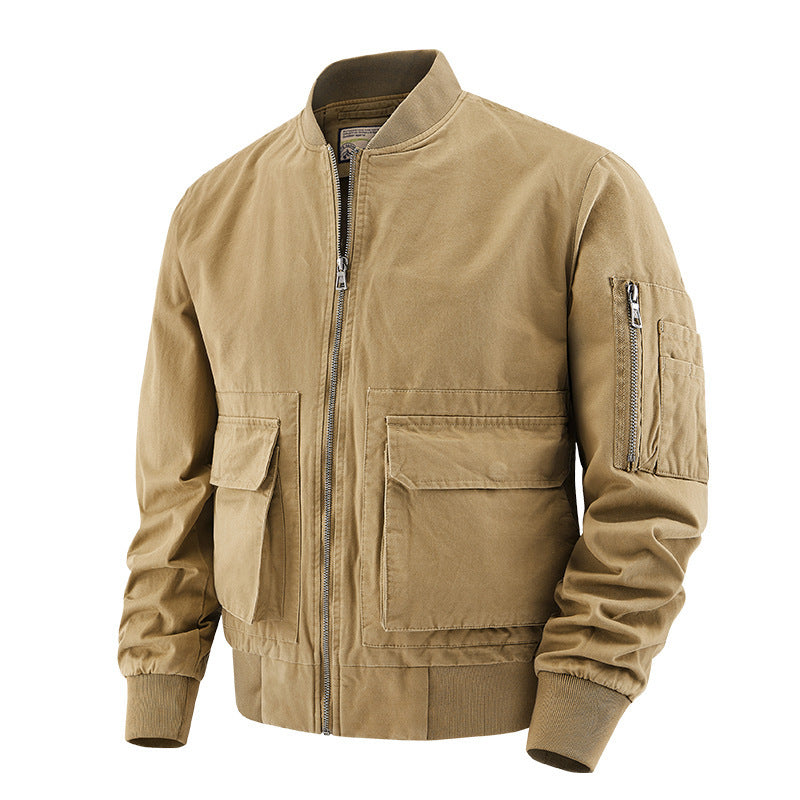 Fashion Personality Men's Flight Suit Coat