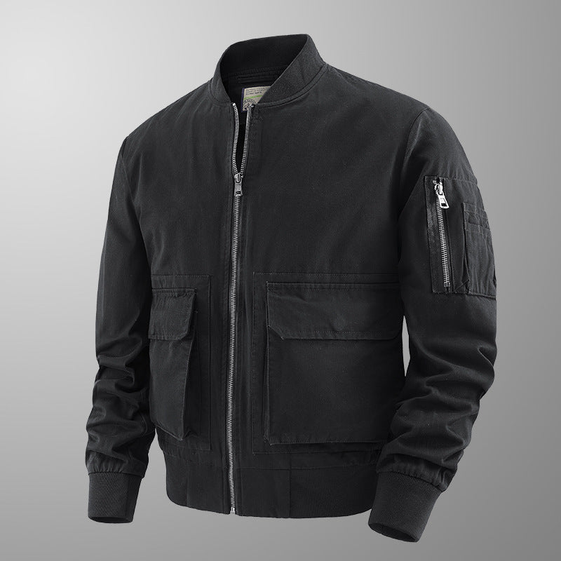 Fashion Personality Men's Flight Suit Coat