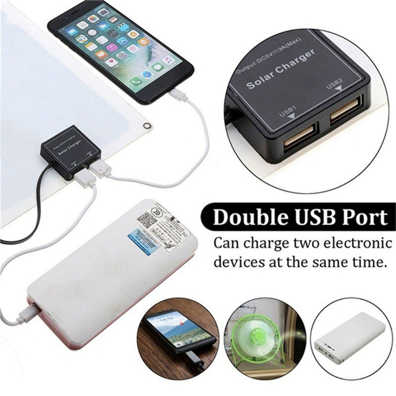 Solar Panel 15W Solar Charging Unit Solar Panel Solar Photovoltaic Module Solar Power Supply