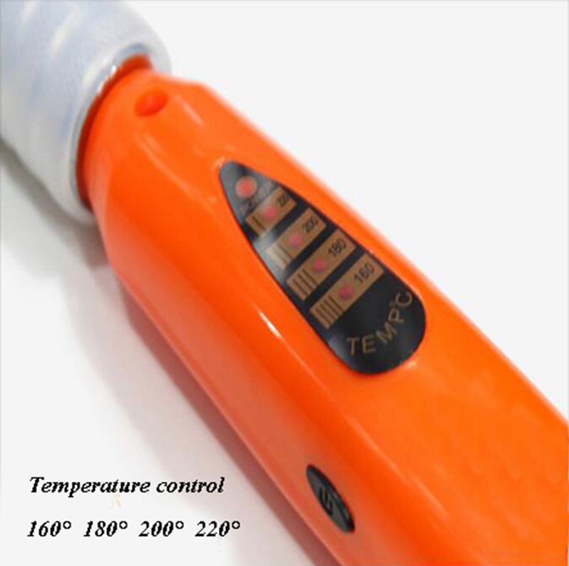 Single tube curling iron