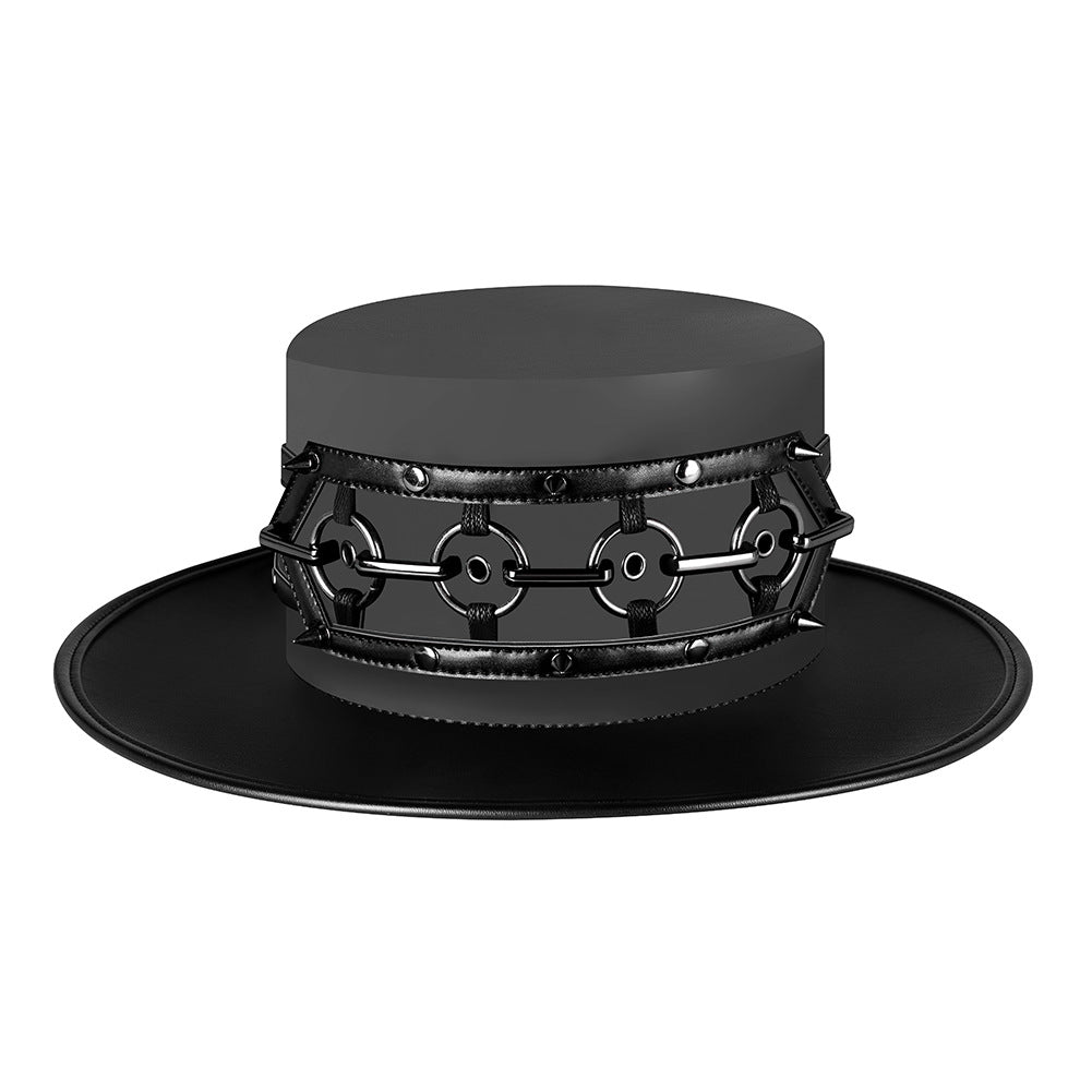 Punk Plague Doctor Unisex Magic Hat Gentleman Top Hat Women