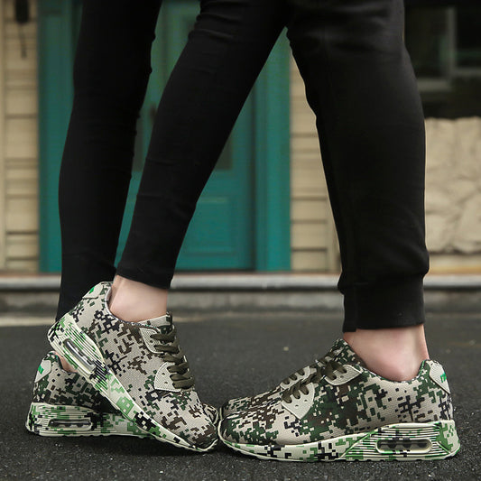 Men and women shoes running shoes sneakers low to help cushion shock absorption candy color fashion retro casual running shoes