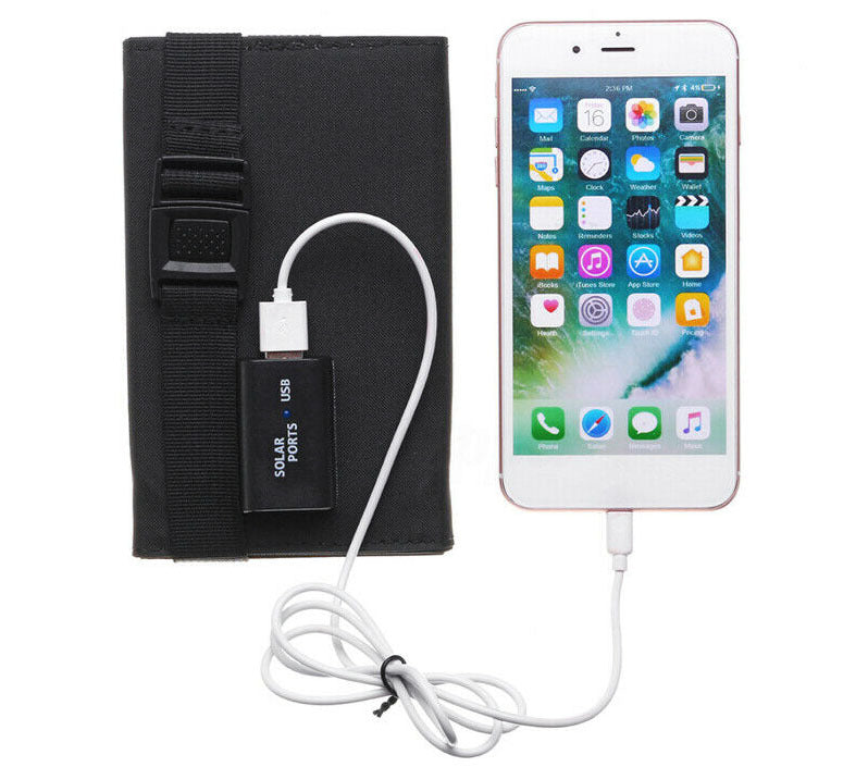 USB-koppelvlak 20W5V Draagbare Sonkrag-opvoubare batterypaneel