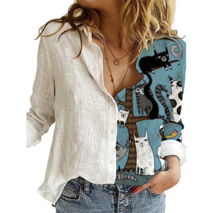 Women's printed shirt