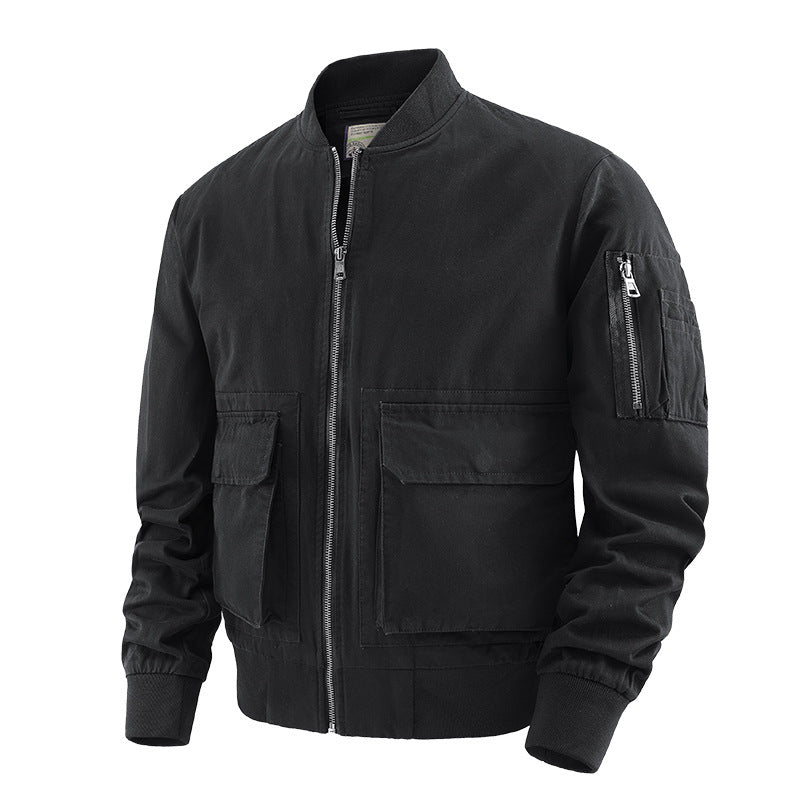 Fashion Personality Men's Flight Suit Coat