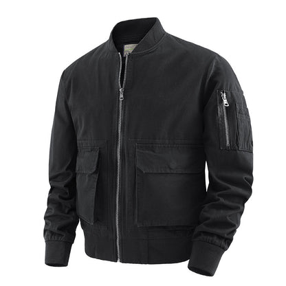 Fashion Personality Men's Flight Suit Coat