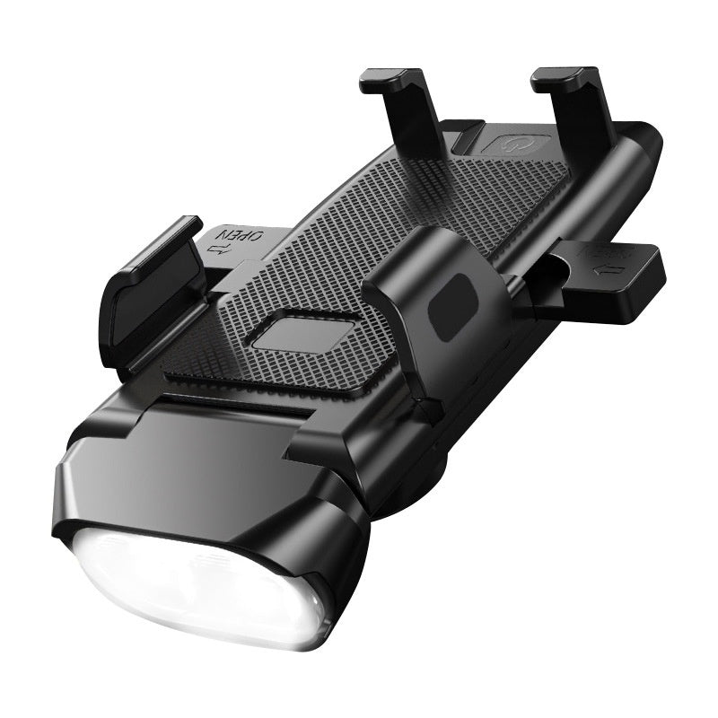 Rechargeable Mountain Bike Mobile Phone Bracket Horn Headlight Outdoor Riding Mobile Power Bicycle Equipment