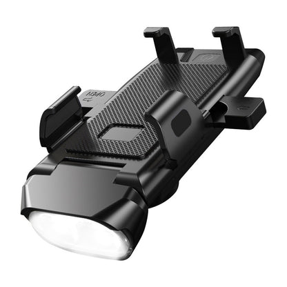 Rechargeable Mountain Bike Mobile Phone Bracket Horn Headlight Outdoor Riding Mobile Power Bicycle Equipment