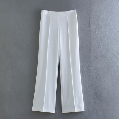 Women's Clothing With Belt Casual Suit Jacket Pants