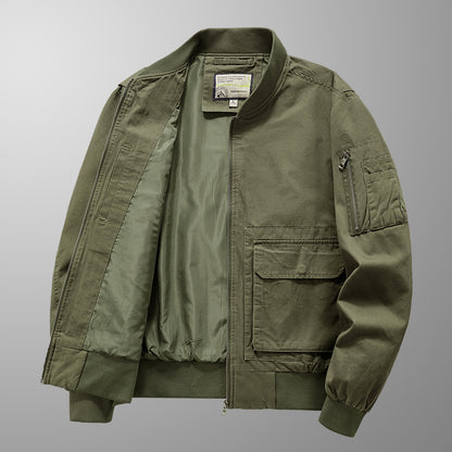 Fashion Personality Men's Flight Suit Coat