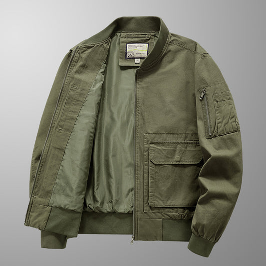 Fashion Personality Men's Flight Suit Coat