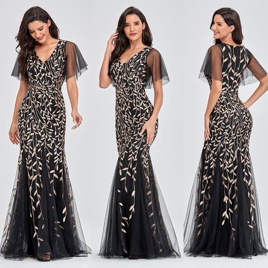 The New Spring And Summer Cross-border Elegant Plus Size Women's Clothing