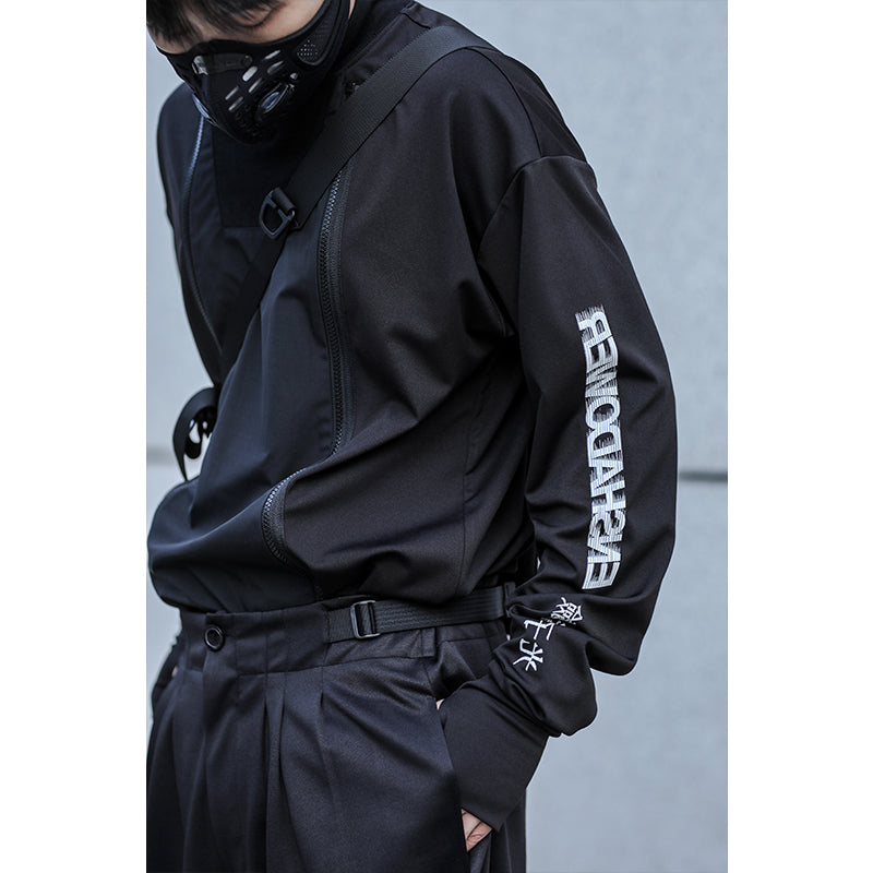 Neck Long Sleeve T-shirt Trendy Brand Functional Bottoming Shirt
