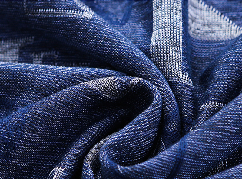 Gedrukte T-hemp Mans Langmou Onderhemp