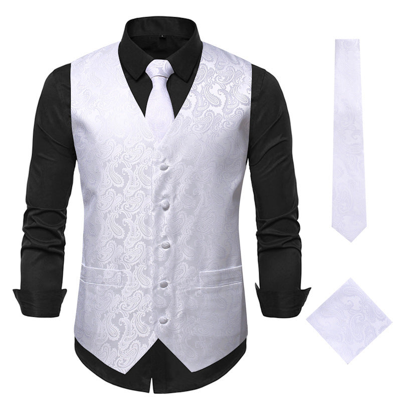 Mode SONNEBLOM Vest Mans Geborduurde Vest Europese Grootte Jas