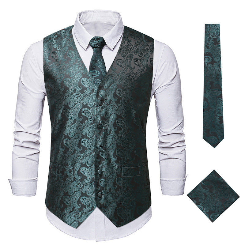 Mode SONNEBLOM Vest Mans Geborduurde Vest Europese Grootte Jas