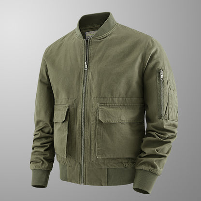 Fashion Personality Men's Flight Suit Coat