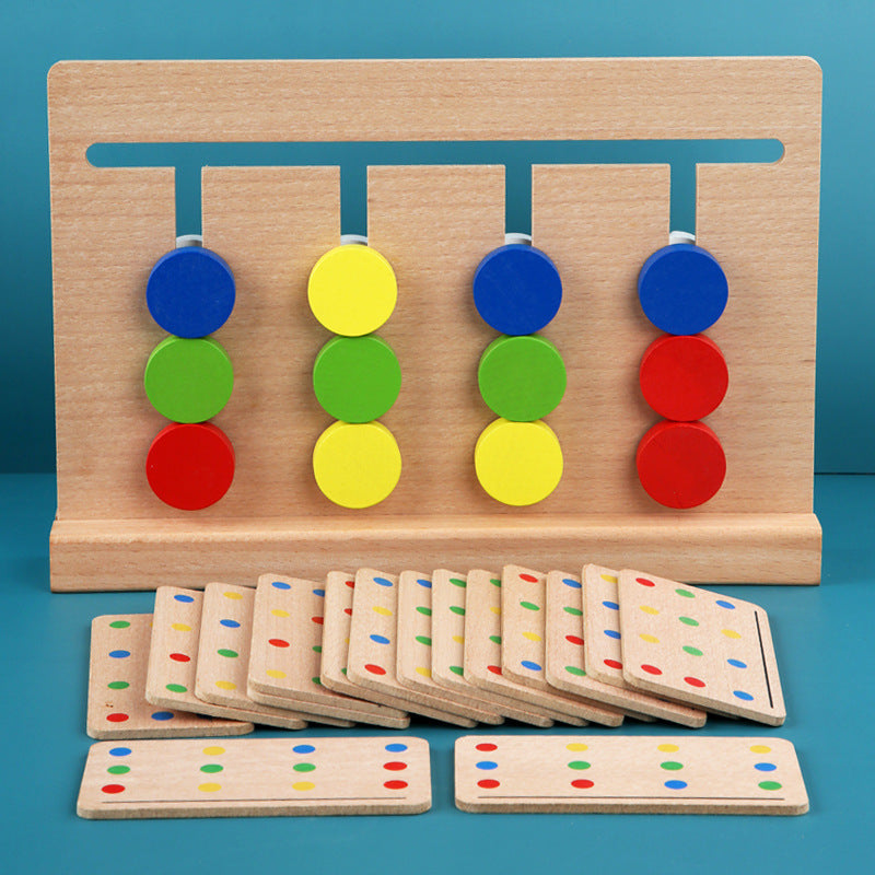 QZM Wooden Logic Puzzle for Kids