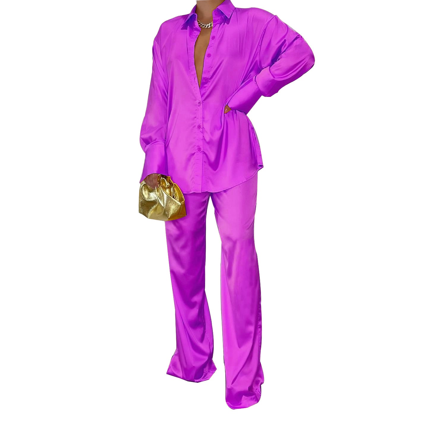 Ladies Loose Casual European And American Suits