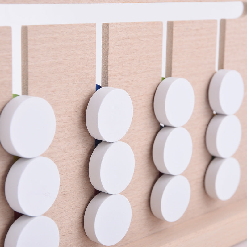 QZM Wooden Logic Puzzle for Kids